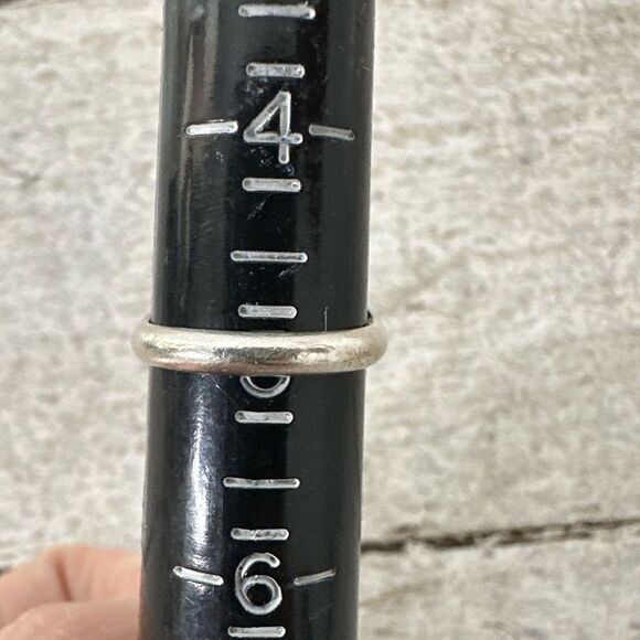 Vintage Native American Deep Turquoise Sterling Ring - Picture 10 of 10